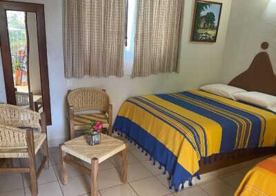 Room 2 Inés has two queen beds at zandoyo bed & breakfast