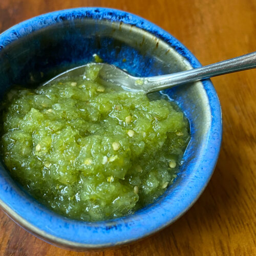 la salsa verde de zandoyo