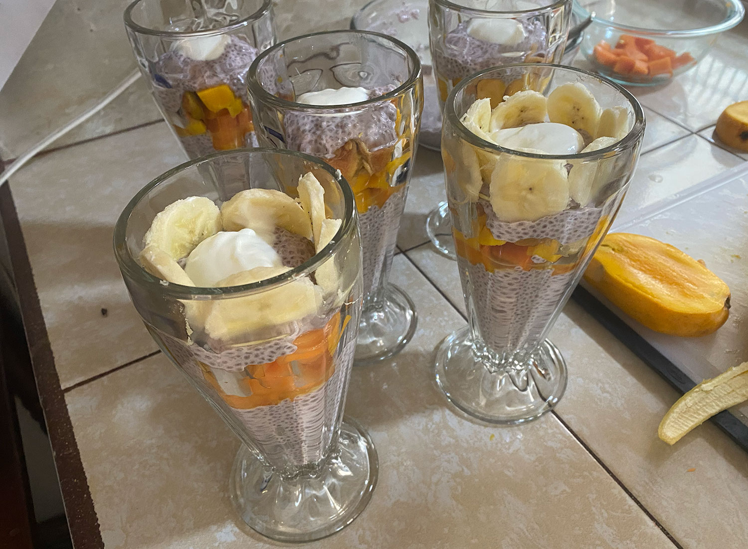 pudín de chía