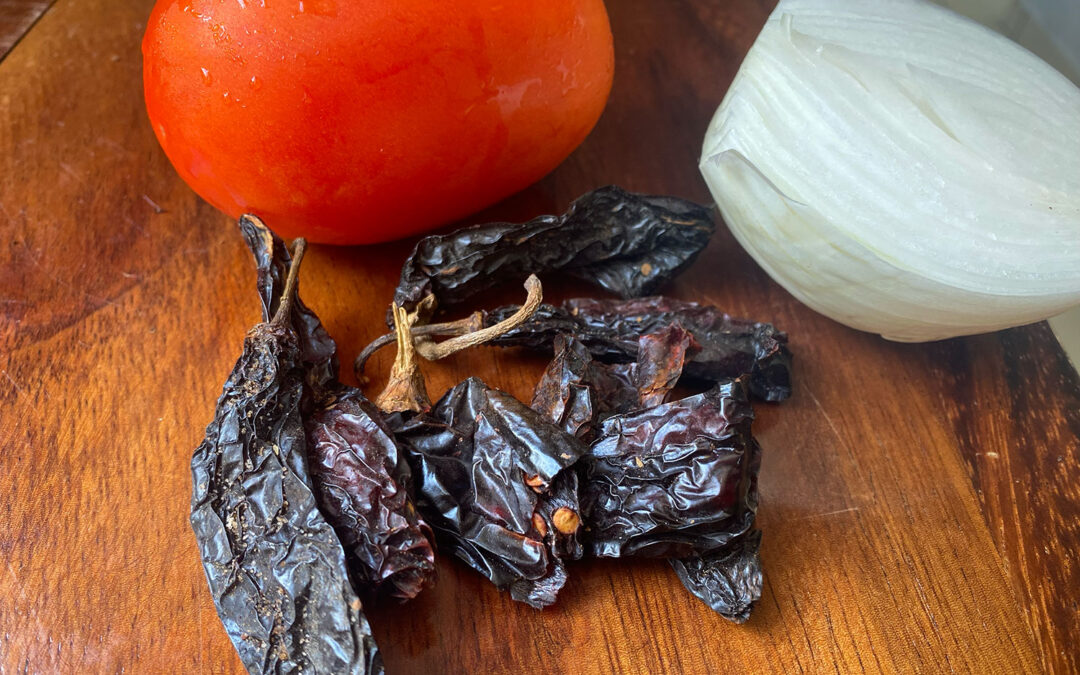 Great smoky flavor in this salsa morita recipe