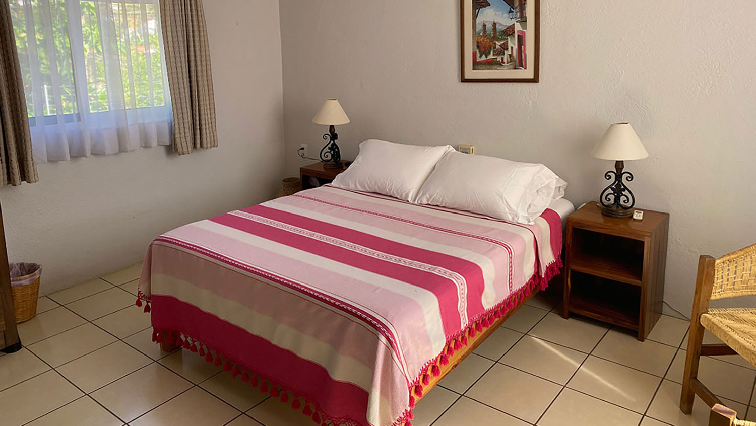 Angelina es una habitación en la segunda planta del Hotel Zandoyo Bed & Breakfast
