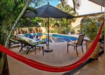 hammock view of the pool