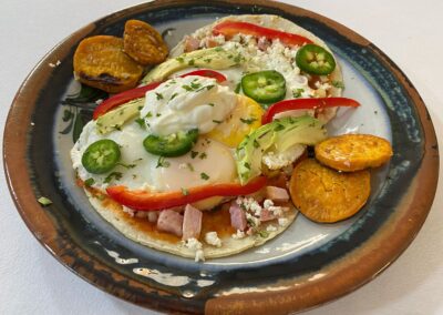 plate of huevos rancheros